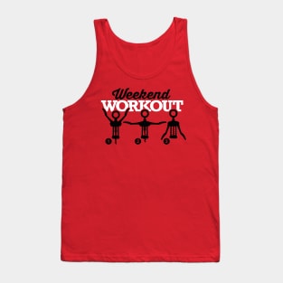 Weekend work corkscrew Tank Top